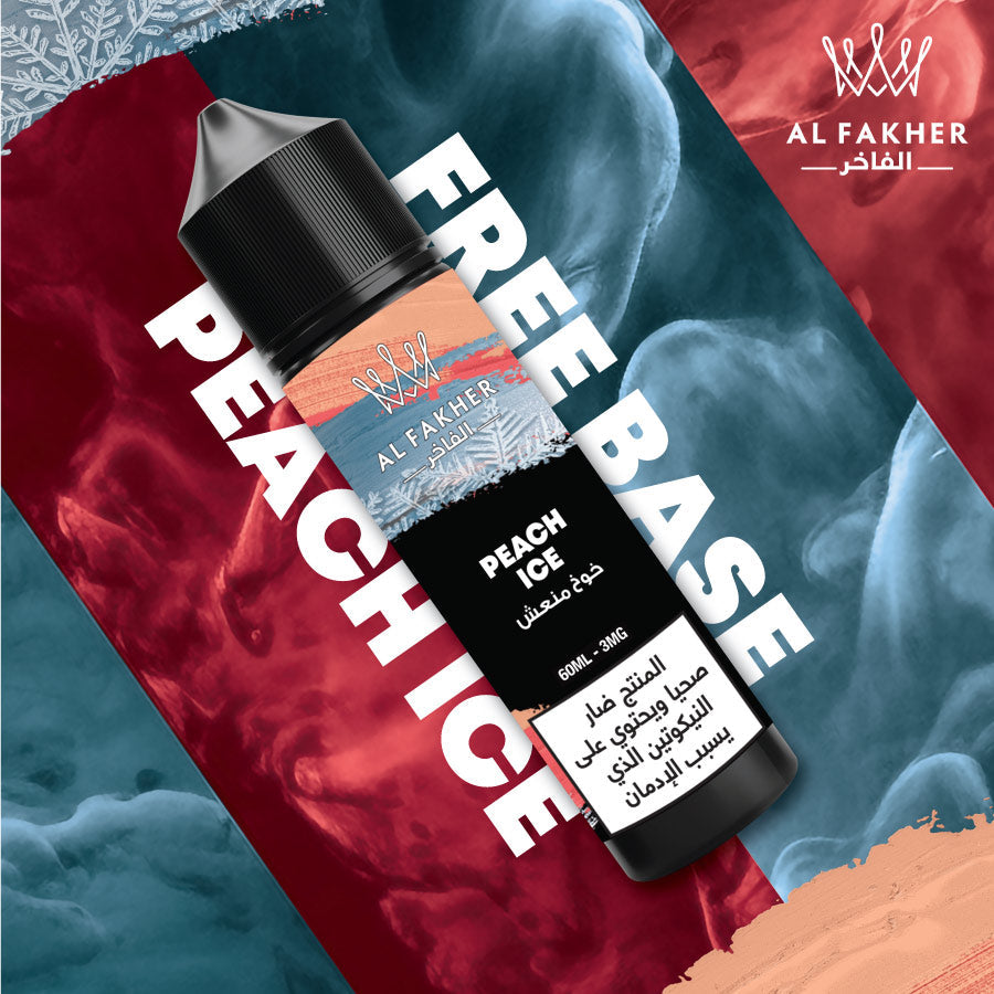 Al fakher premium e-liquids - peach ice / 30ml - e-liquid