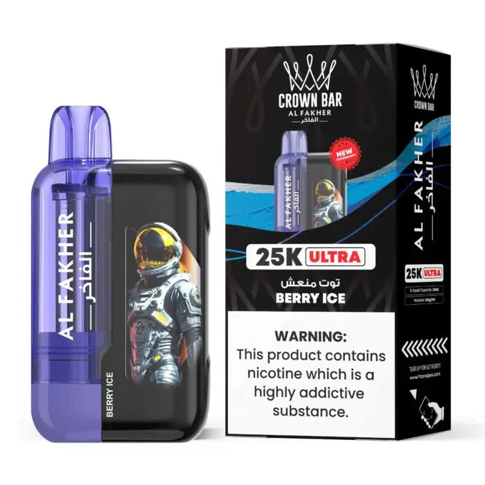 Al Fakher Ultra 25000 Puffs Disposable Vape - Berry Ice - Disposable Vape - Vapes Uae