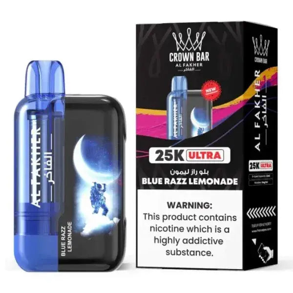 Al Fakher Ultra 25000 Puffs Disposable Vape - Bluerazz Lemonade - Disposable Vape - Vapes Uae