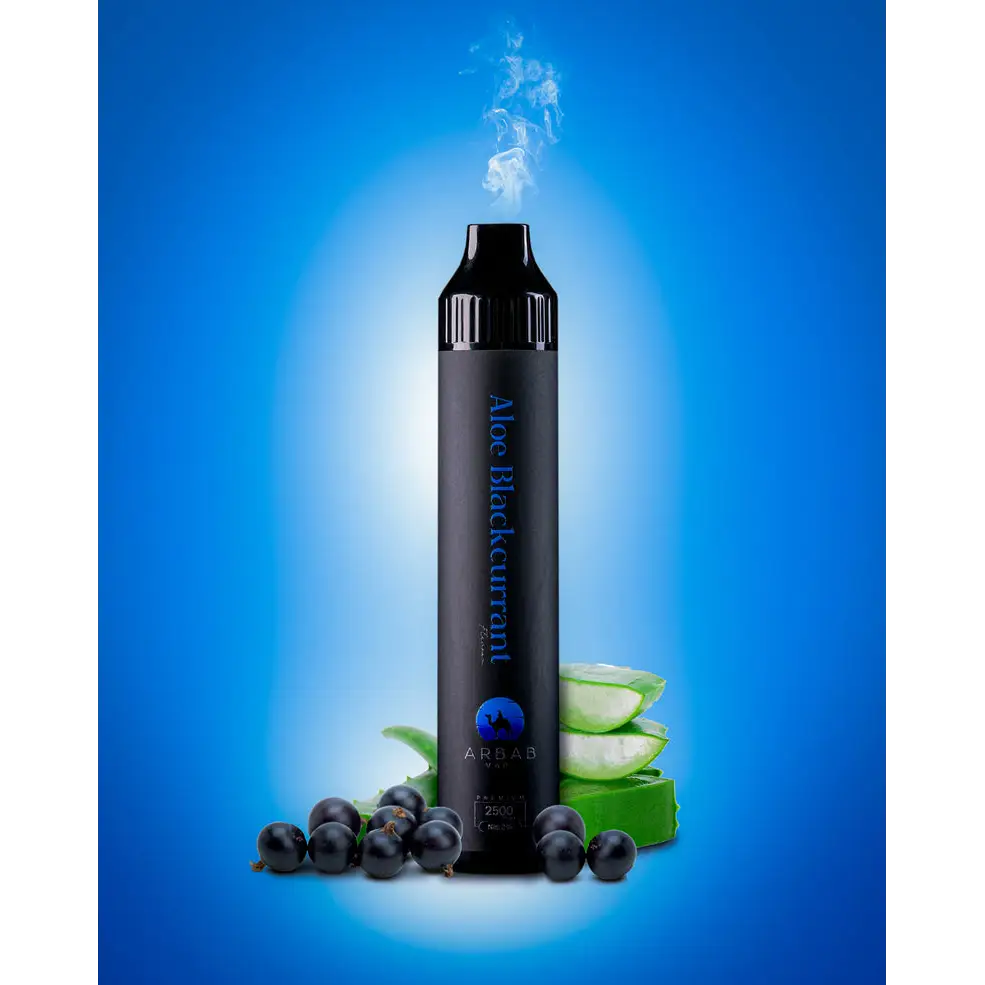 Arbab 2500 Puffs Luxury Disposable Vape - Aloe Blackcurrent - Disposable Vape - Vapes Uae