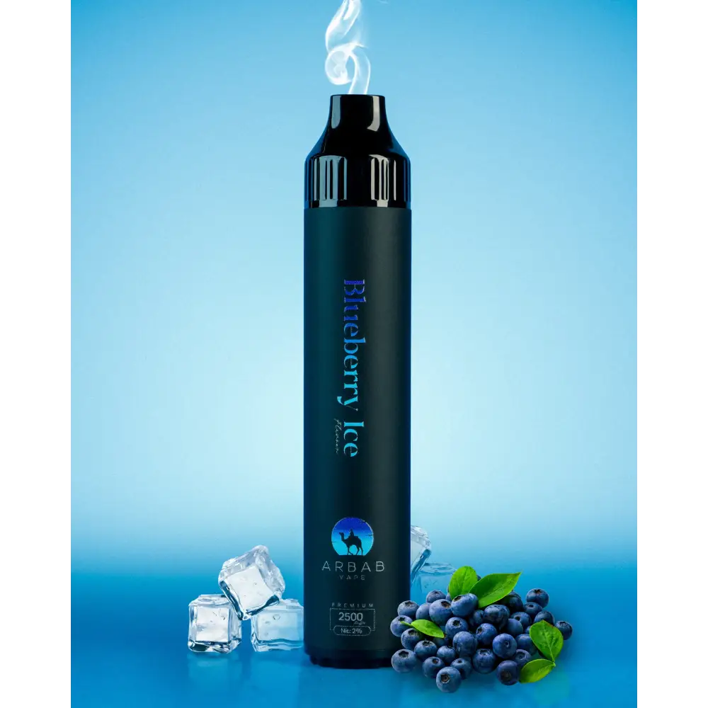 Arbab 2500 Puffs Luxury Disposable Vape - Blueberry Ice - Disposable Vape - Vapes Uae