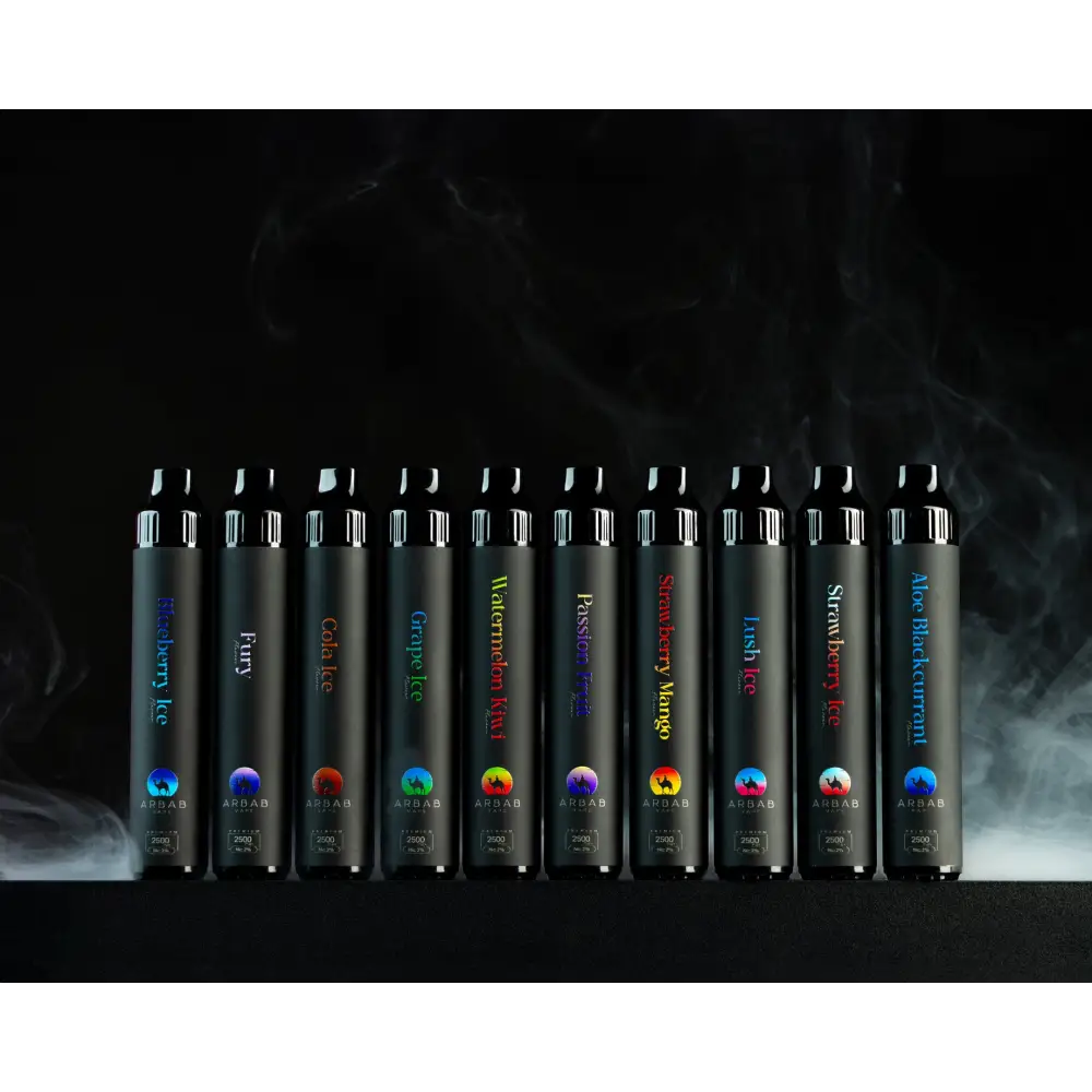 Arbab 2500 Puffs Luxury Disposable Vape - Full Box 10 Flavors - Disposable Vape - Vapes Uae