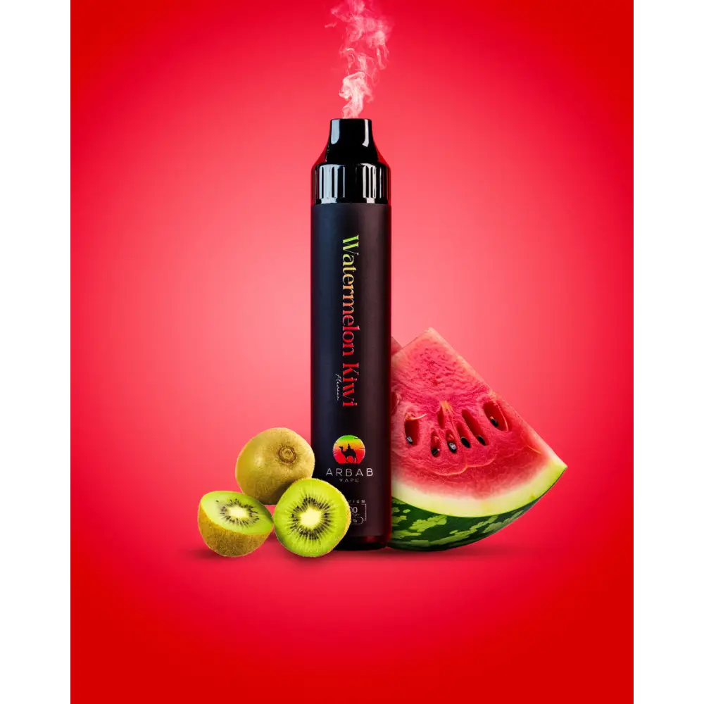 Arbab 2500 Puffs Luxury Disposable Vape - Watermelon Kiwi - Disposable Vape - Vapes Uae