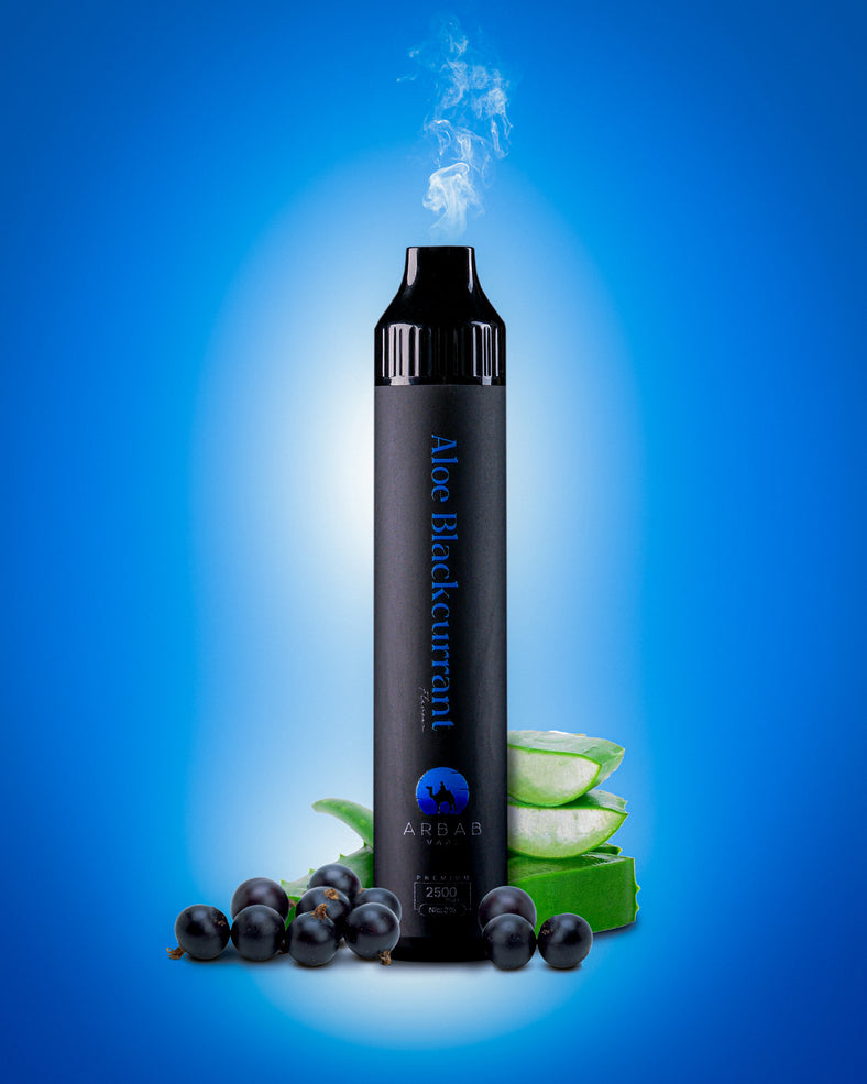 Arbab vape 2500 puffs luxury disposable vape - aloe blackcurrent - disposable vape