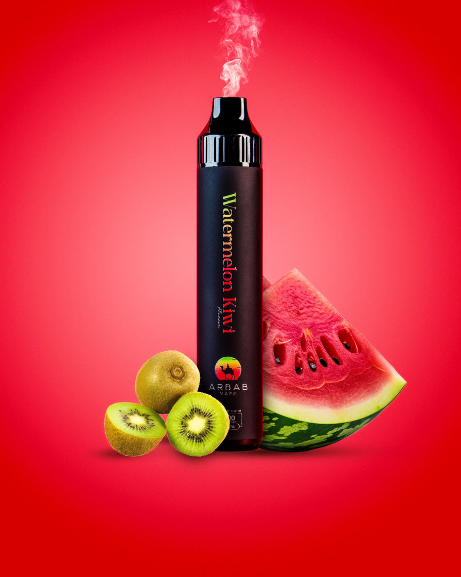 Arbab vape 2500 puffs luxury disposable vape - watermelon kiwi - disposable vape