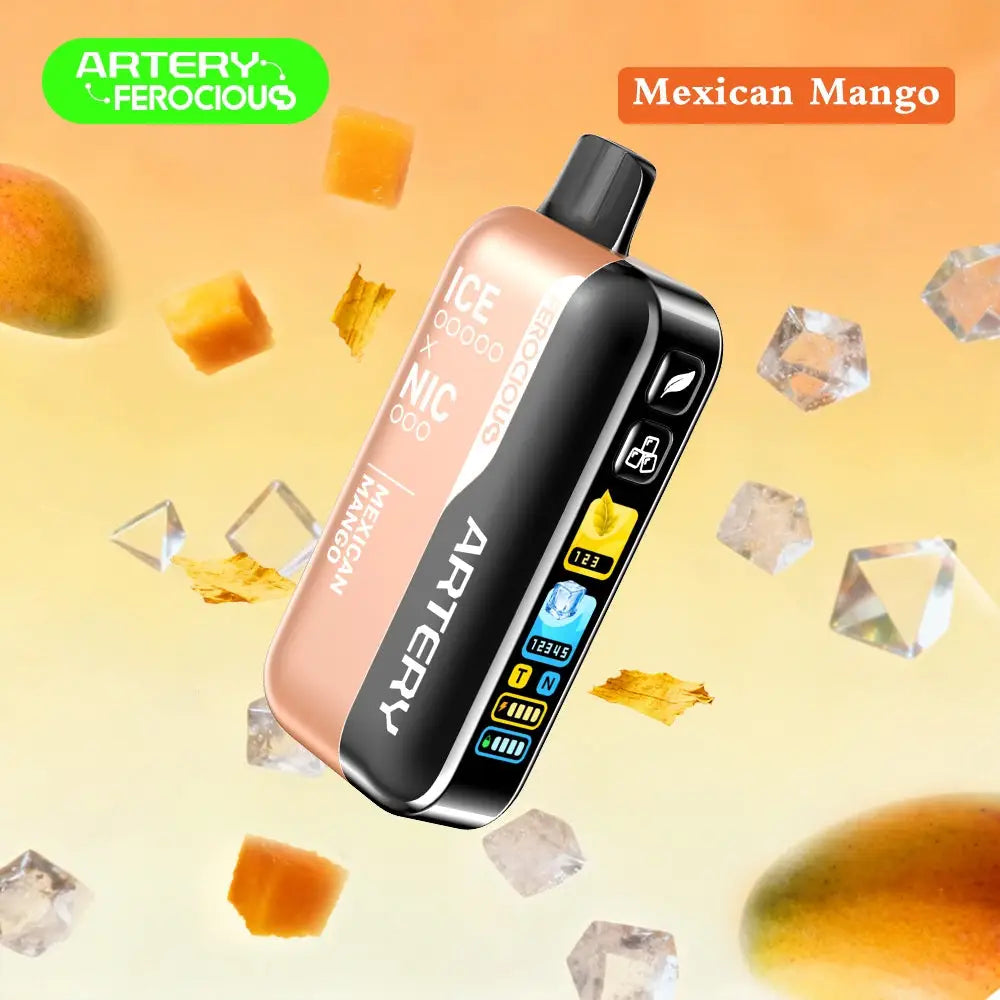 Artery Ferocious Cl6 50000 Puffs Disposable Vape - Mexican Mango - Disposable Vape - Vapes Uae