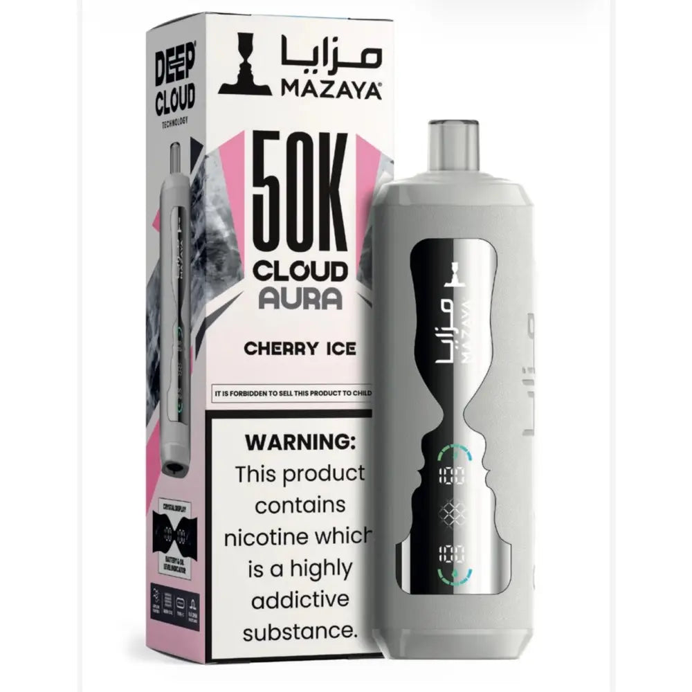 Mazaya Cloud Aura 50000 Puffs Disposable Vape - Disposable Vape - Vapes Uae