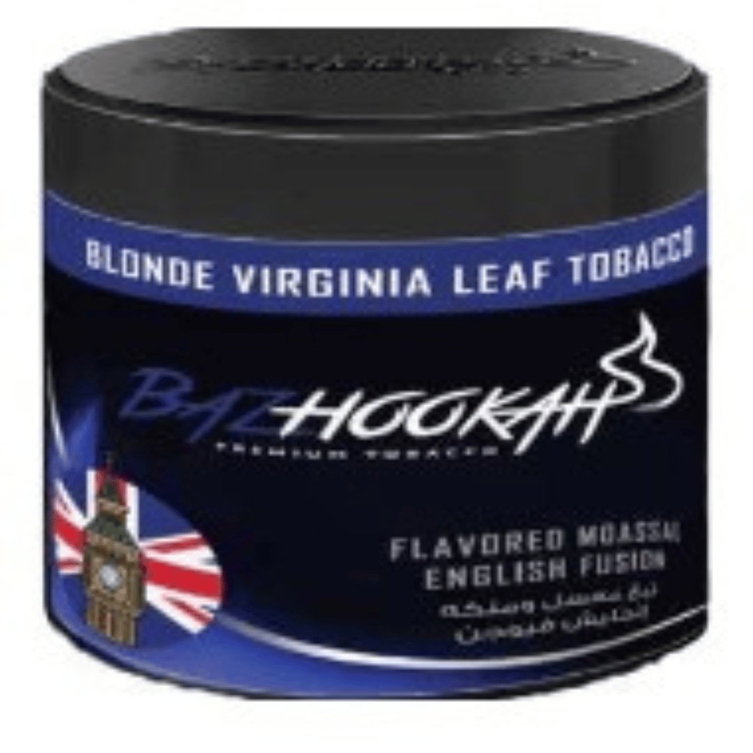 Bazhookah premium tobacco - english fusion - shisha molasses - vapes uae