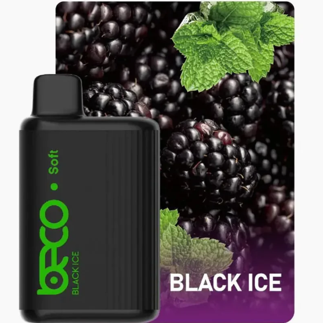 Beco 6k puffs disposable - black ice - disposable vape