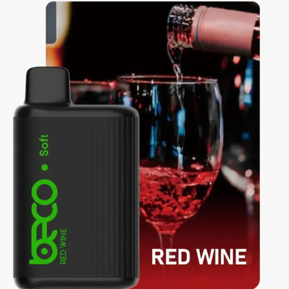 Beco 6k Puffs Disposable - Red Wine - Disposable Vape - Vapes Uae