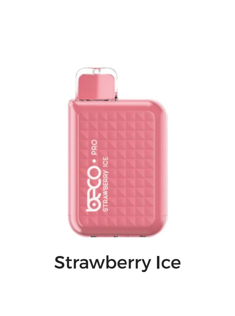 Beco Pro Disposable Vape 6000 Puffs - Strawberry Ice - Disposable Vape - Vapes Uae