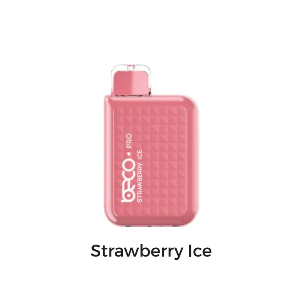 Beco Pro Disposable Vape 6000 Puffs - Strawberry Ice - Disposable Vape - Vapes Uae