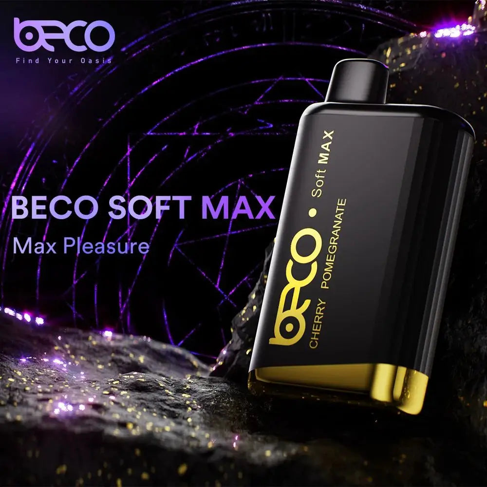 Beco Soft Max 12000 Puffs Disposable Vape - Cherry Pomegranate - Disposable Vape - Vapes Uae