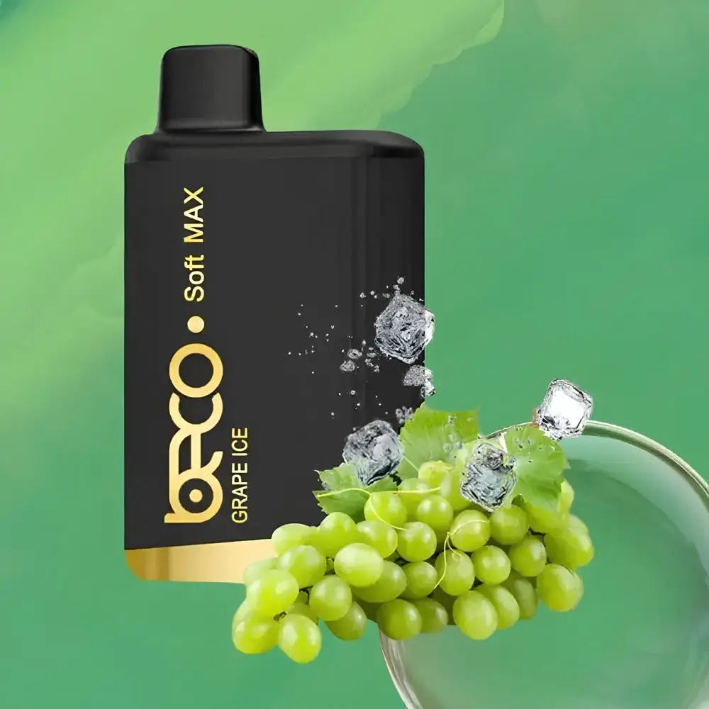 Beco Soft Max 12000 Puffs Disposable Vape - Grape Ice - Disposable Vape - Vapes Uae