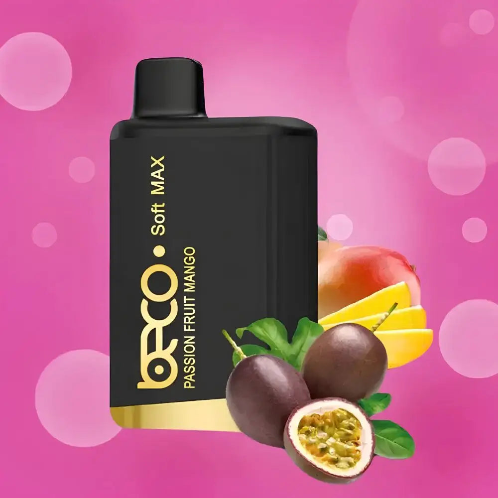 Beco Soft Max 12000 Puffs Disposable Vape - Passionfruit Mango - Disposable Vape - Vapes Uae