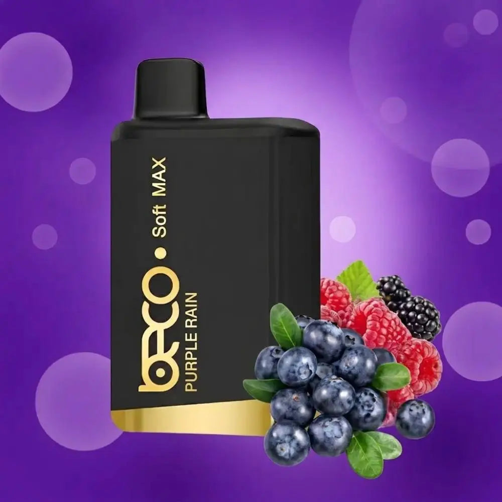 Beco Soft Max 12000 Puffs Disposable Vape - Purple Rain - Disposable Vape - Vapes Uae