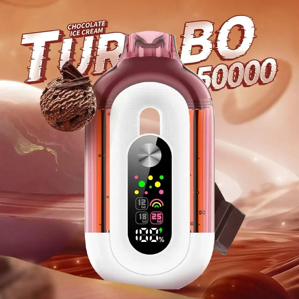 Bounce Turbo 50000 Puffs Disposable Vape - Chocolate Ice Cream - Disposable Vape - Vapes Uae