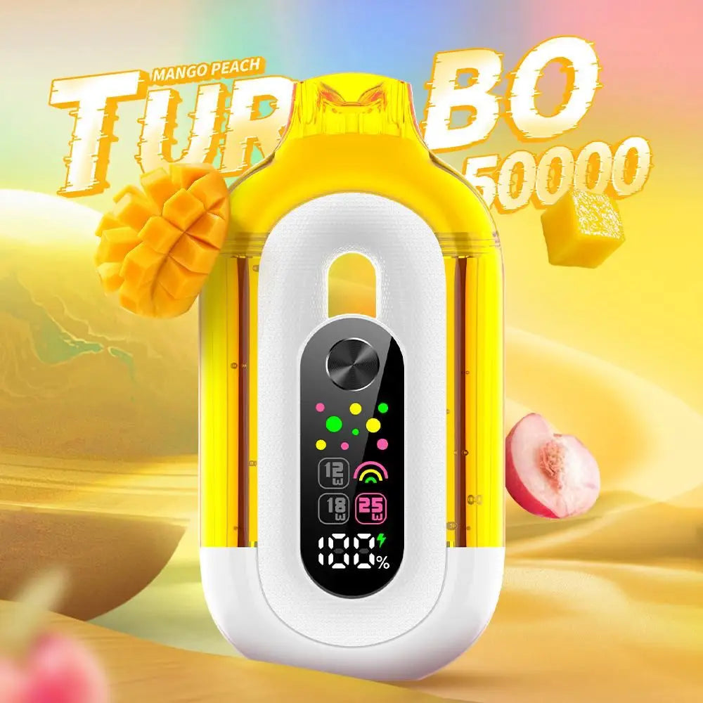 Bounce Turbo 50000 Puffs Disposable Vape - Mango Peach - Disposable Vape - Vapes Uae