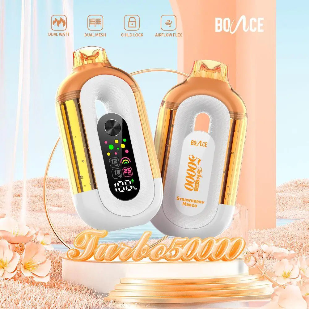 Bounce Turbo 50000 Puffs Disposable Vape - Triple Mango - Disposable Vape - Vapes Uae