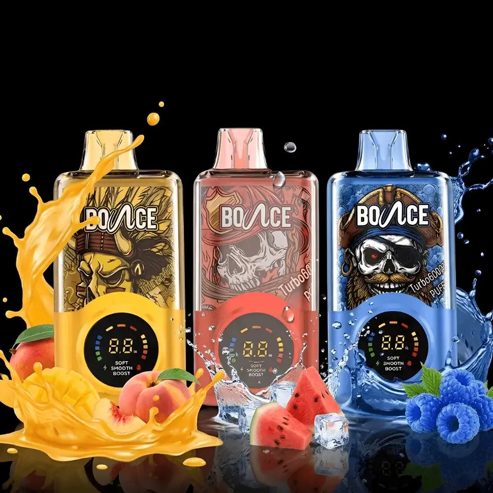 Bounce Turbo 60000 Puffs Disposable Vape - Disposable Vape - Vapes Uae