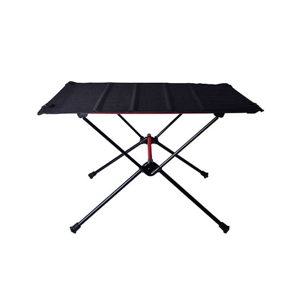 Camouflage outdoor folding dining table - elegant black - outdoor tables