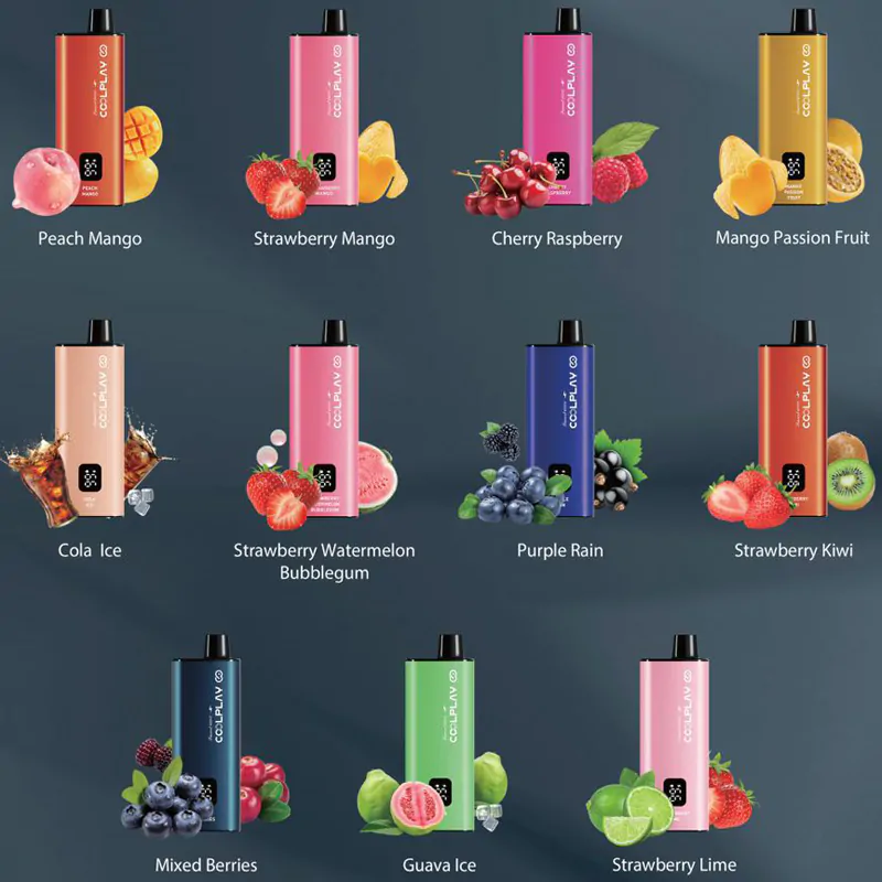 Coolplay Turbo 6000 Puffs Disposable Vape - Blueberry Ice - Disposable Vape - Vapes Uae