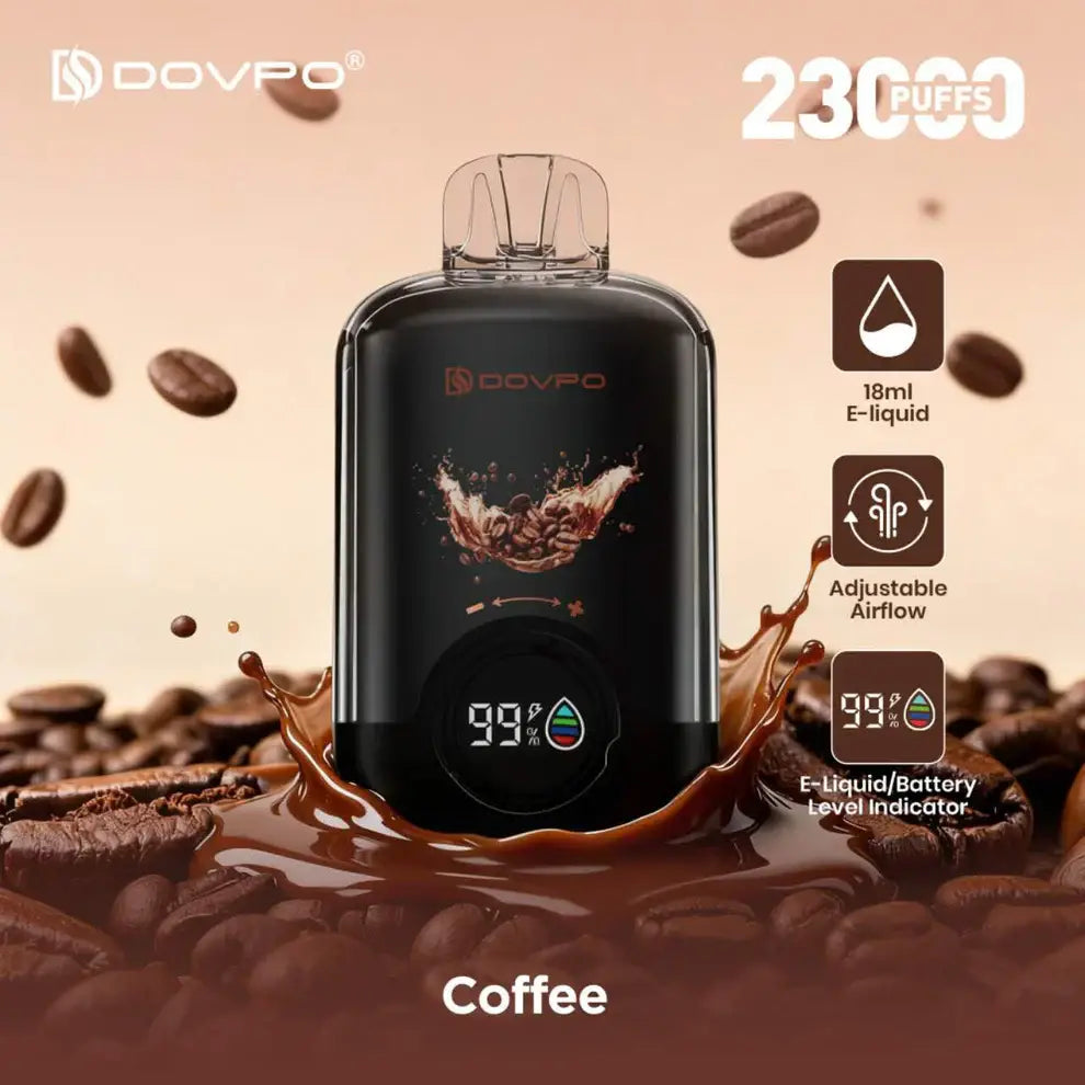 Dovpo 23000 Puffs Disposable Vape - Coffee - Disposable Vape - Vapes Uae