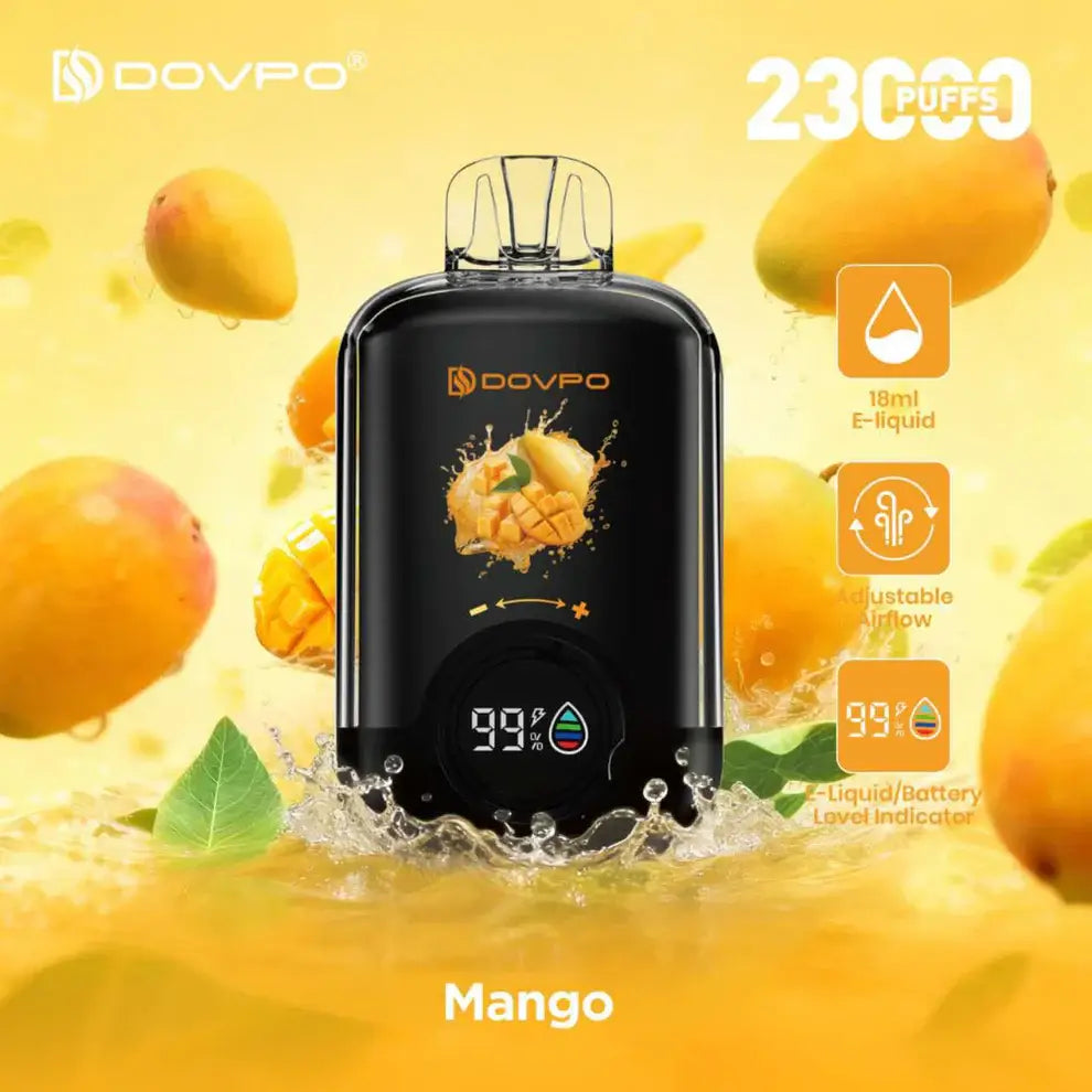 Dovpo 23000 Puffs Disposable Vape - Mango - Disposable Vape - Vapes Uae