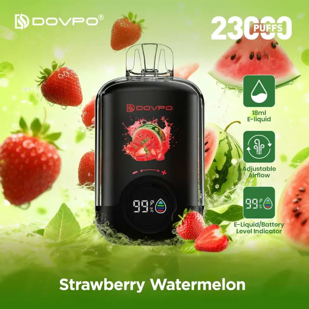 Dovpo 23000 Puffs Disposable Vape - Strawberry Watermelon - Disposable Vape - Vapes Uae