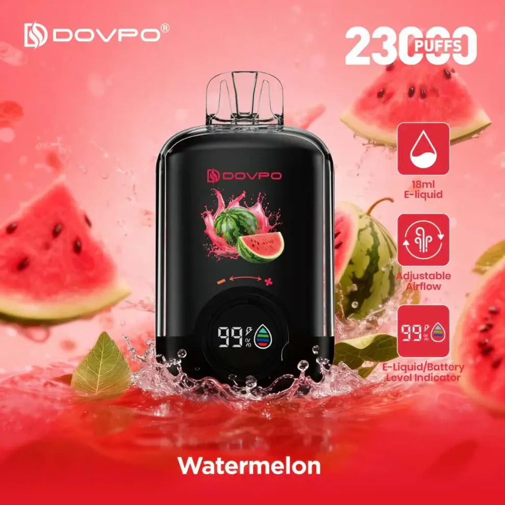 Dovpo 23000 Puffs Disposable Vape - Watermelon - Disposable Vape - Vapes Uae