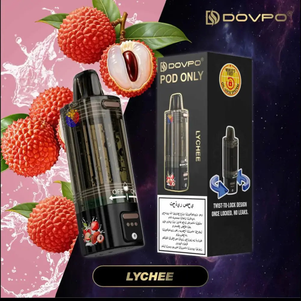 Dovpo 30000 Replacement Pod System - Lychee - Vape Device - Vapes Uae