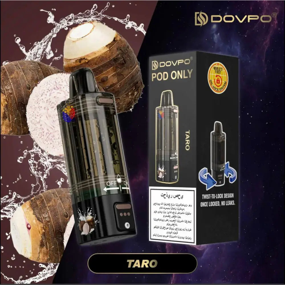 Dovpo 30000 Replacement Pod System - Taro - Vape Device - Vapes Uae
