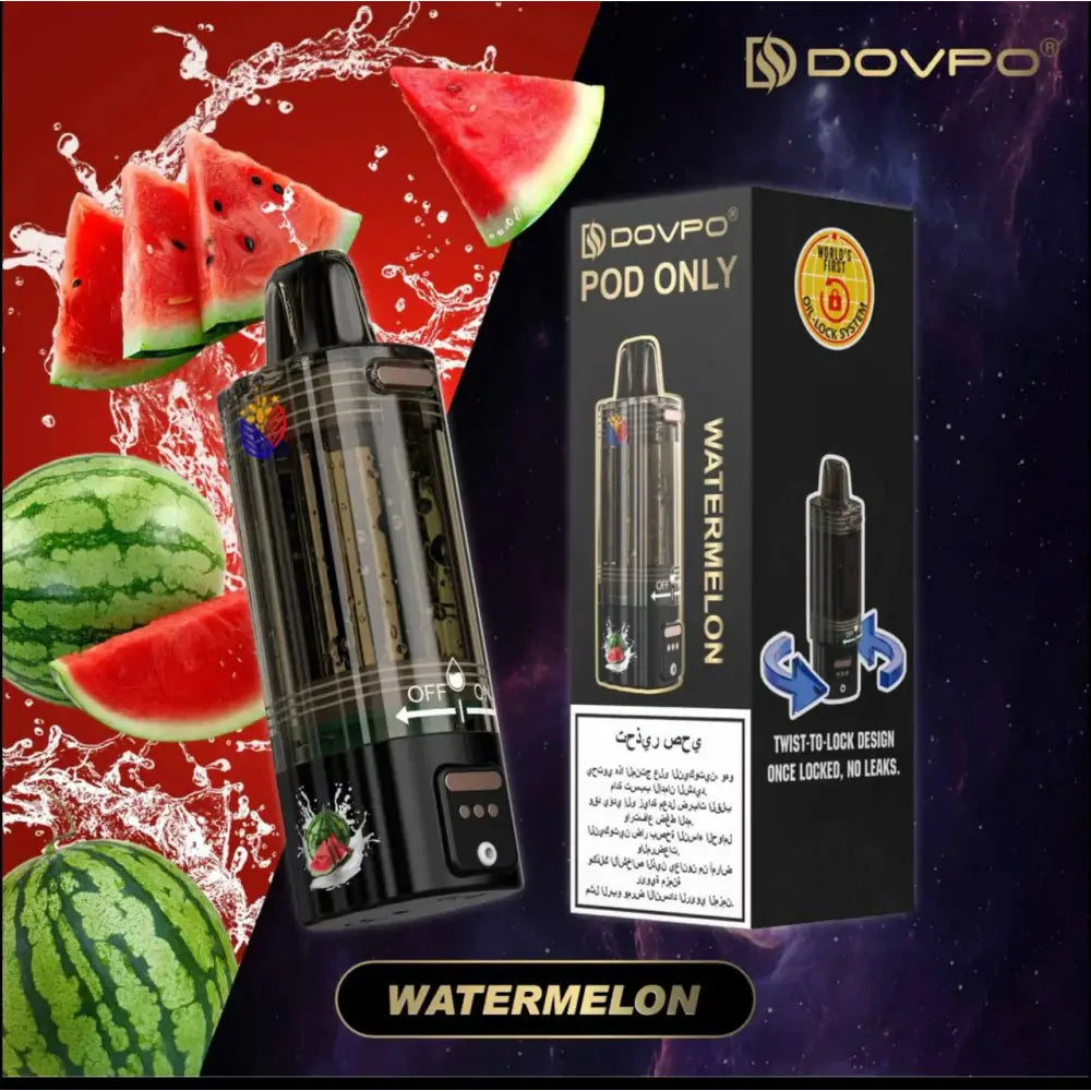 Dovpo 30000 Replacement Pod System - Watermelon - Vape Device - Vapes Uae