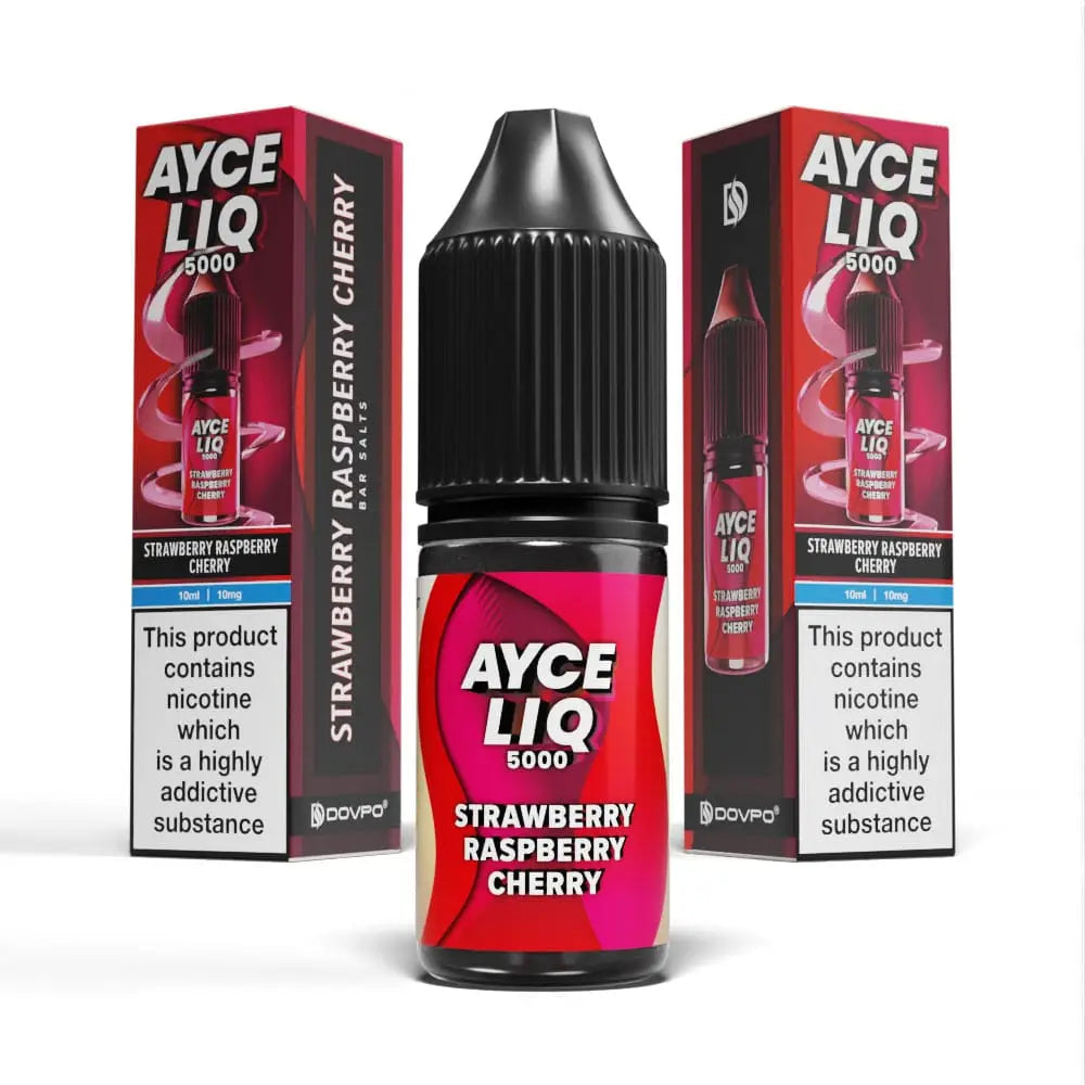Dovpo Ayce Liq Salt Nicotine E-liquid - Strawberry Raspberry Cherry / 30ml / 20mg - E-liquid - Vapes Uae
