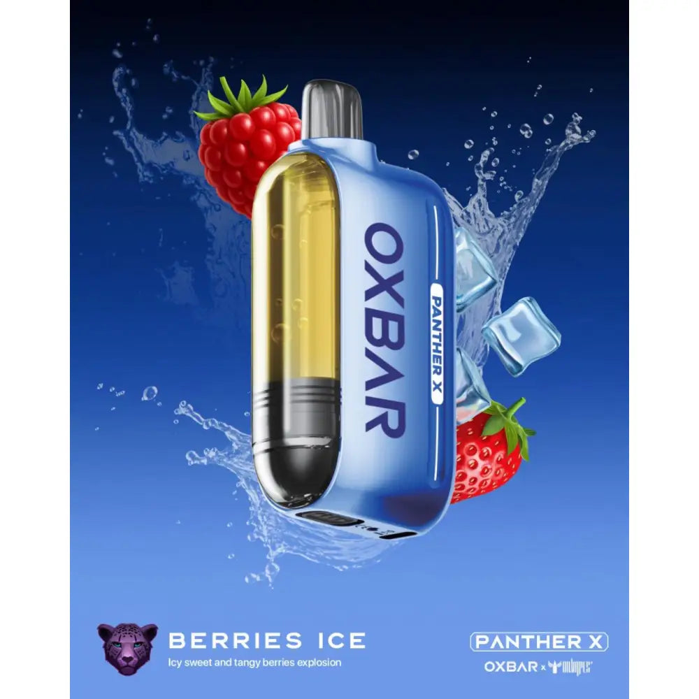 Dr Vape Oxbar Panther x 50000 Puffs Disposable Vape - Berries Ice - Disposable Vape - Vapes Uae