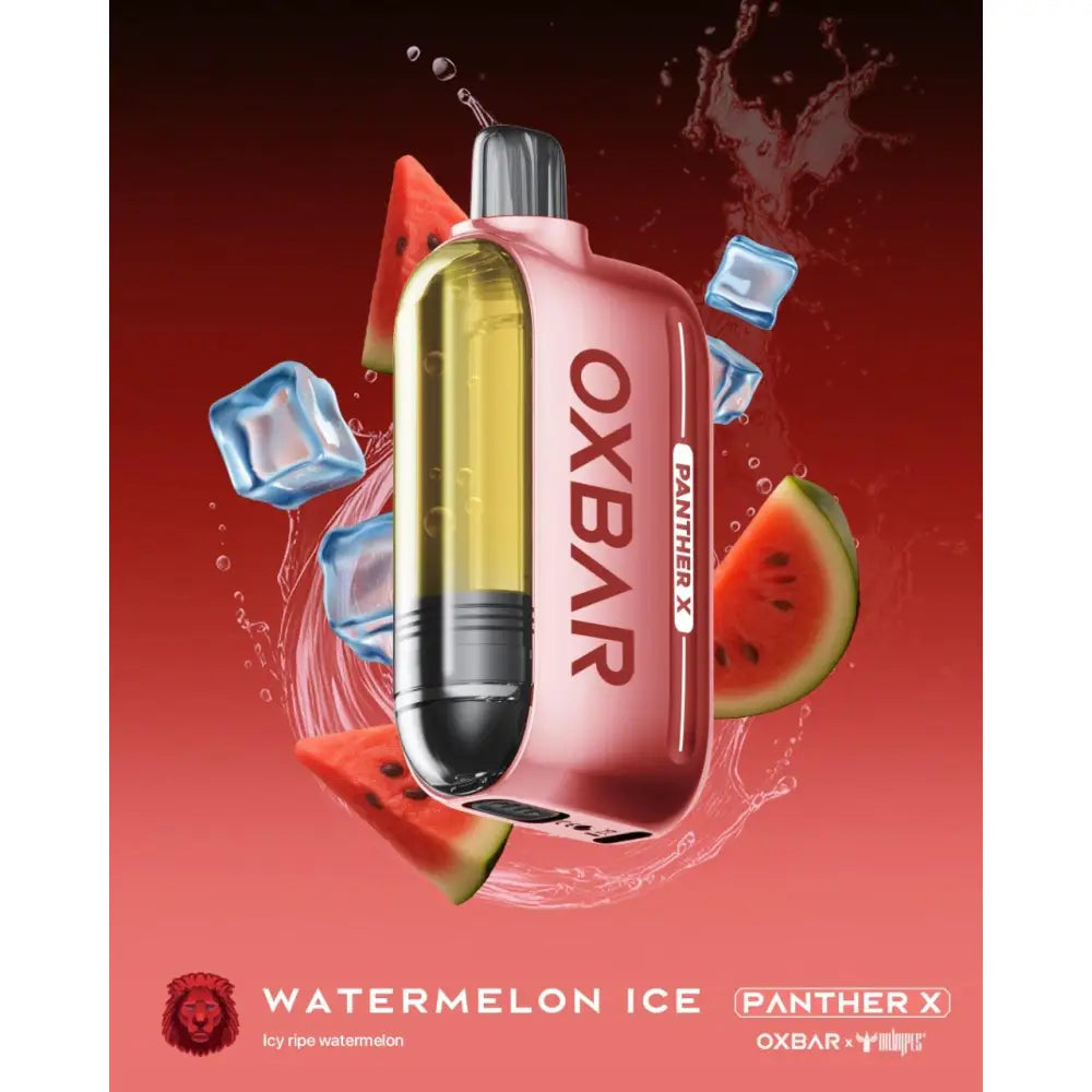 Dr Vape Oxbar Panther x 50000 Puffs Disposable Vape - Watermelon Ice - Disposable Vape - Vapes Uae