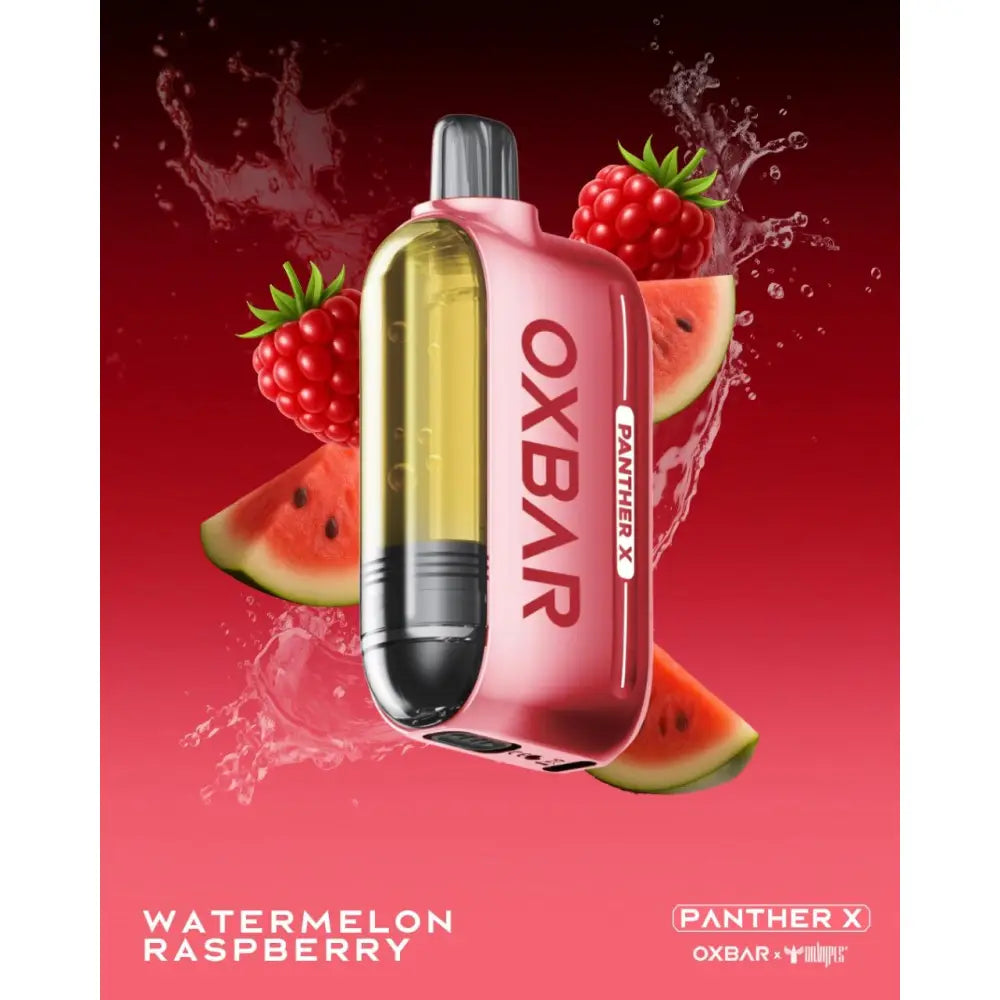 Dr Vape Oxbar Panther x 50000 Puffs Disposable Vape - Watermelon Raspberry - Disposable Vape - Vapes Uae
