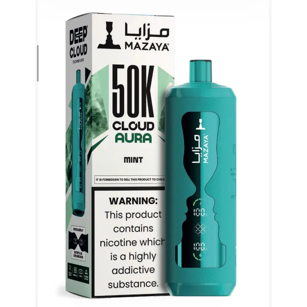 Mazaya Cloud Aura 50000 Puffs Disposable Vape - Disposable Vape - Vapes Uae