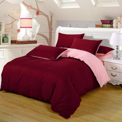 Elegant velvet burgundy bedding set luxurious plush velvet comforter ensemble cozy velvet burgundy bedroom collection