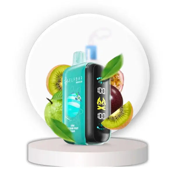 Elfbar Raya D3 25000 Puffs Disposable Vape - Kiwi Passionfruit Guava - Disposable Vape - Vapes Uae