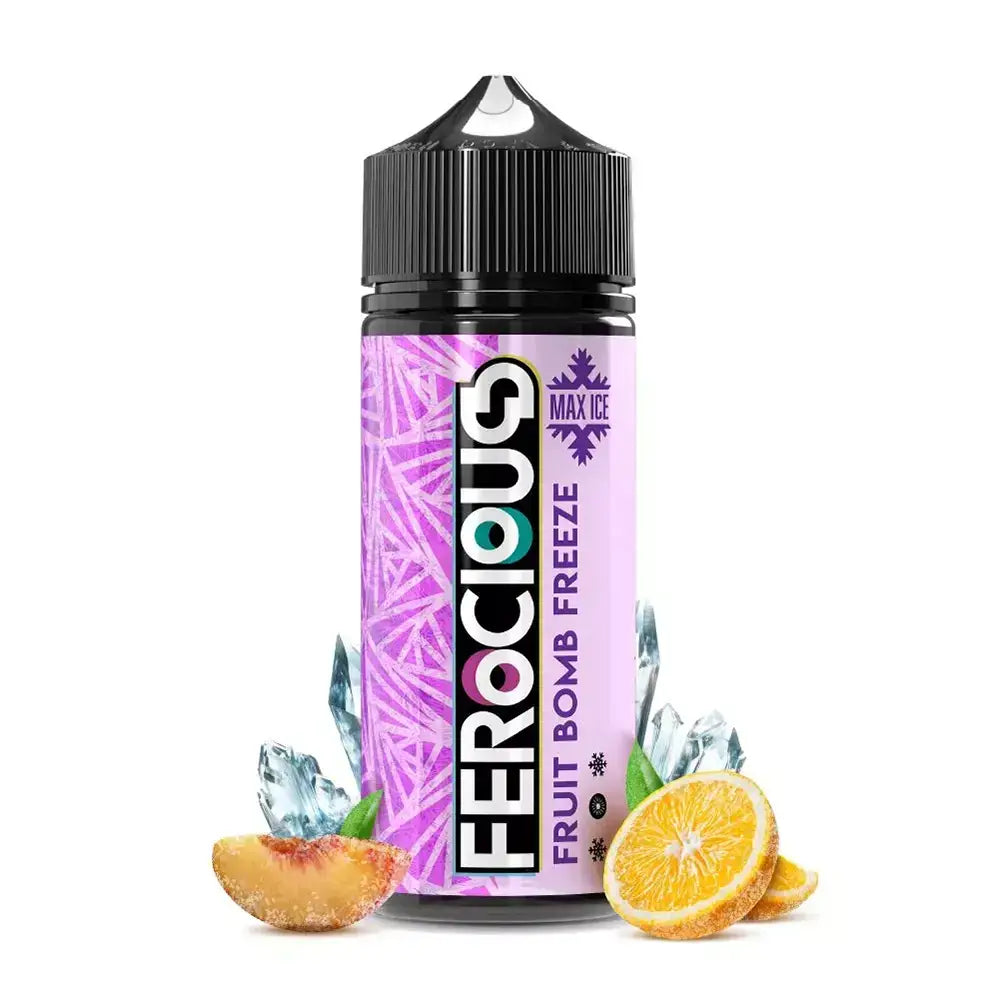 Ferocious Max Ice Bar Juice E-liquid - Fruit Bomb Freeze / 3mg + 60ml - E-liquid - Vapes Uae