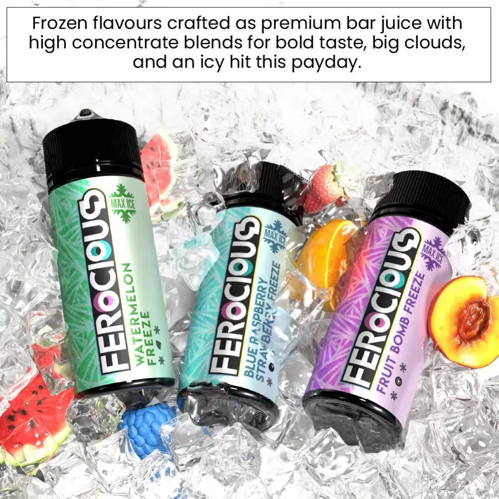 Ferocious Max Ice Bar Juice E-liquid - E-liquid - Vapes Uae