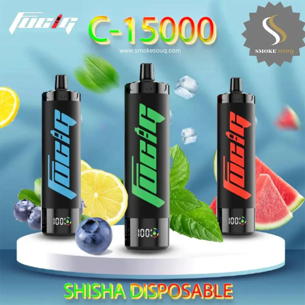 Fucig C15000 Puffs Disposable Vape - Mango Ice - Disposable Vape - Vapes Uae