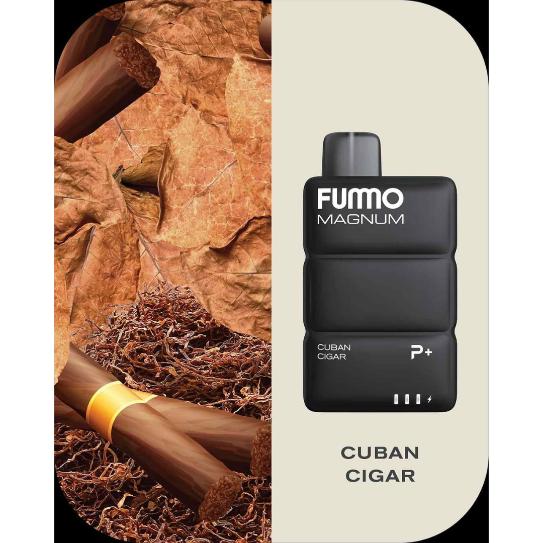 Fummo magnum 8k puffs disposable - cuban cigar - disposable vape