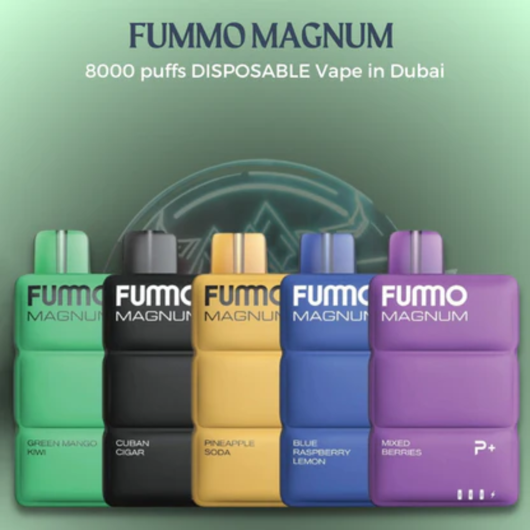 Fummo magnum 8k puffs disposable - watermelon passion fruit - disposable vape