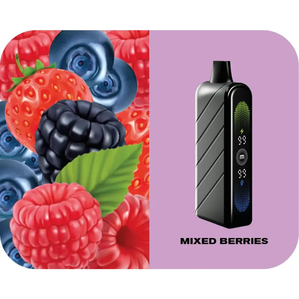 Fummo Nova 50000 Puffs Disposable Vape - Mixed Berries - Disposable Vape - Vapes Uae