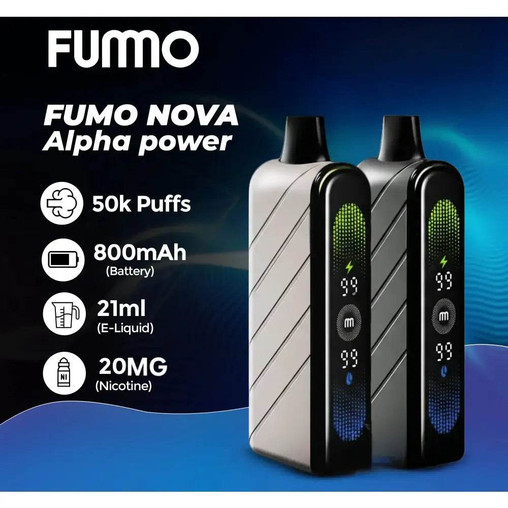 Fummo Nova 50000 Puffs Disposable Vape - Disposable Vape - Vapes Uae