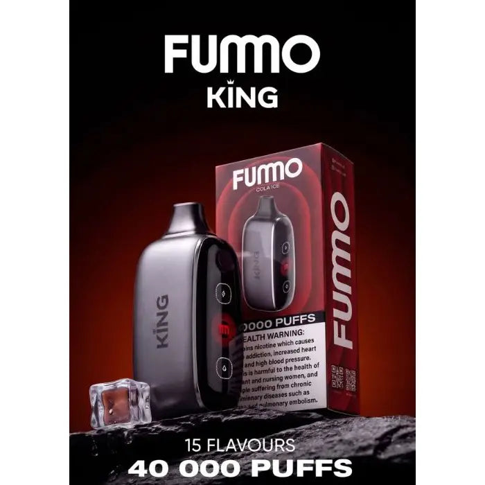 Fumo King 40000 Puffs Disposable Vape - Cola Ice - Disposable Vape - Vapes Uae