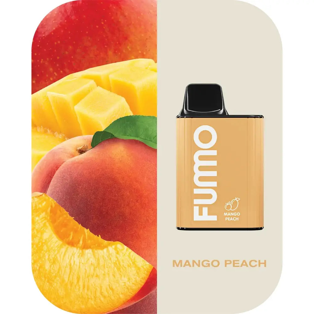 Fumo King 6000 Puffs Disposable Vape - Mango Peach - Disposable Vape - Vapes Uae