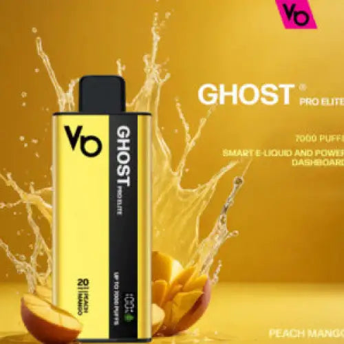 Ghost Pro Elite 7000 Puffs Disposable Vape Peach Mango Disposable Vape Vapes Uae